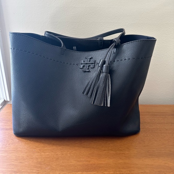 Tory Burch Handbags - Tory Burch Black Tote
